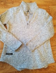 1/4 button up sweater